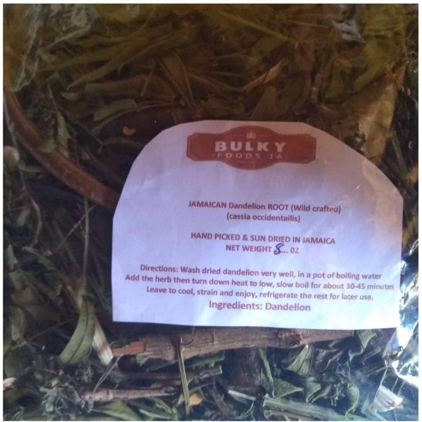 Dandelion Root (Jamaican)