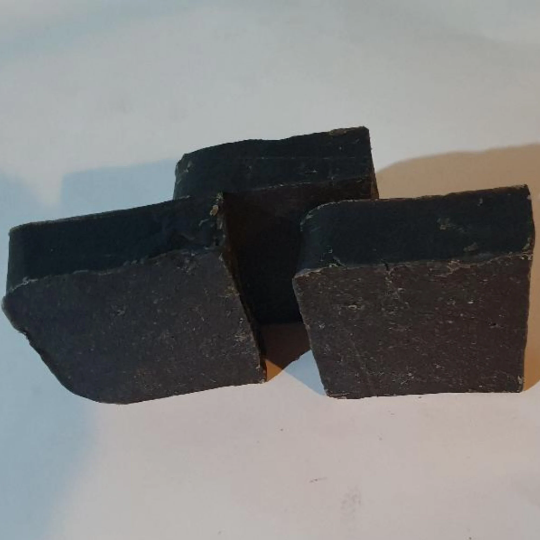 Purple and Gold Sea Moss Soap